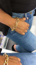 Load image into Gallery viewer, 18k Gold Filled Chunky Link Bracelet - 7 Inch