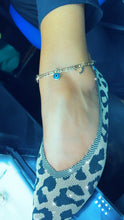 Load image into Gallery viewer, 18k Gold Filled Evil Eye & Horse Shoe Anklet Hypoallergenic Jewelry
