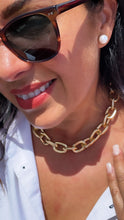 Load image into Gallery viewer, 18k Gold Filled Chunky Cable Link Choker Necklace