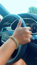 Load image into Gallery viewer, 18K GoldFilled Triple Cuban Link Bracelet