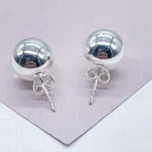 Load image into Gallery viewer, 18k Gold Filled 12mm Ball Stud Earrings
