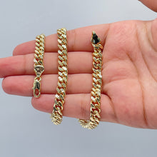 Load image into Gallery viewer, 18k Gold Filled Cuban Link Chain: 7mm Miami Curb Necklace