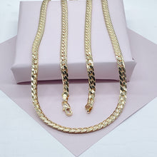 Load image into Gallery viewer, 18k Gold Filled Miami Cuban Link Curb Chain 6 mm Necklace
