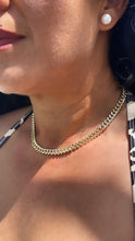 Load image into Gallery viewer, 18k Gold Filled Cuban Link Chain: 7mm Miami Curb Necklace