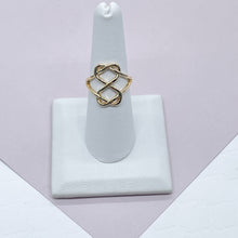 Load image into Gallery viewer, 18k Gold Filled Infinity Ring Dainty Jewelry