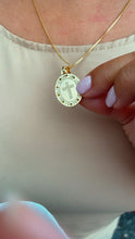 Load image into Gallery viewer, 18k Gold Filled Jesus Pendant with Cubic Zirconia