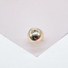 Load image into Gallery viewer, 18k Gold Filled Chunky but Hollow Inside Plain Round Band Ring