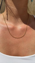 Load image into Gallery viewer, 18k Gold Filled 2mm Cable Link Chain Dainty Necklace And Jewelry Making Supplies