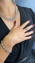 Load image into Gallery viewer, 18k Gold Filled and Silver Filled 4 piece Zirconia Set