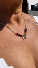 Load image into Gallery viewer, 18k Gold Filled Charm Necklace: Figa Hand, Evil Eye, Elephant