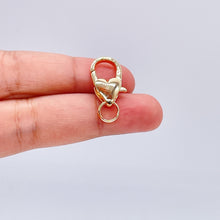 Load image into Gallery viewer, 18k Gold Filled Heart Lobster Clasp with Jump Ring - 21mm
