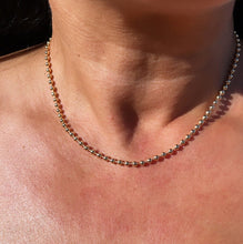 Load image into Gallery viewer, 18k Gold Filled 3mm Gold Bead Chain Necklace Supplies Designers
