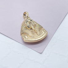 Load image into Gallery viewer, 18k Gold Filled Sphinx Pendant With Zircon Stone Eyes