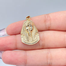 Load image into Gallery viewer, 18k Gold Filled Sphinx Pendant With Zircon Stone Eyes