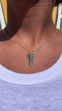 Load image into Gallery viewer, 18k Gold Filled Shark-Bone Skeleton Set - Necklace and Earrings
