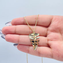 Load image into Gallery viewer, 18k Gold Filled Shark-Bone Skeleton Set - Necklace and Earrings