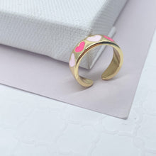 Load image into Gallery viewer, 18k Gold Filled Adjustable Heart Ring