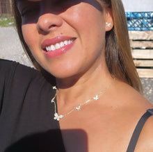 Load image into Gallery viewer, 18k Gold Filled Micro Pave Butterfly Set With Earrings & Necklace