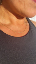 Load image into Gallery viewer, 18k Gold Filled 1.5mmThin Oval Curb Chain