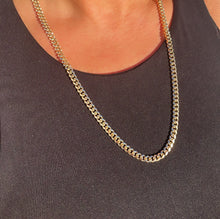 Load image into Gallery viewer, 18k Gold Filled 5mm Cuban Link Chain, Wholesale Jewelry Making Supplies