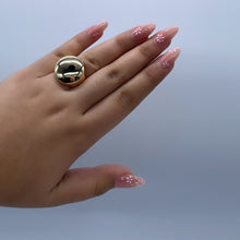 Load image into Gallery viewer, 18k GoldFilled Thick and Puffy Dome Band Ring