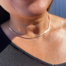 Load image into Gallery viewer, 18k Gold Filled Simple Thin 3mm Herringbone Chain