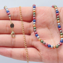 Load image into Gallery viewer, 18K Gold Filled Colorful Beads Set