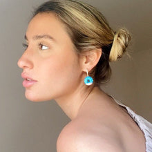 Load image into Gallery viewer, 18K Gold Filled Colorful Donut Earrings Available In Different Colors And Tastes
