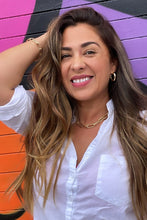 Load image into Gallery viewer, 18k Gold Filled 10mm Thick Paper Clip Set necklace and bracelet Wholesale Jewelry Supplies