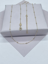 Load image into Gallery viewer, 18k Gold Filled Ultra Thin 0.6mm Satellite Chain