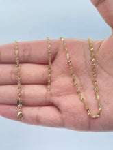 Load image into Gallery viewer, 18k Gold Filled 1.8mm Singapore ChainWholesale Jewelry Supplies