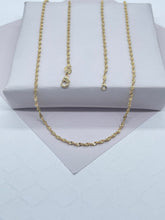 Load image into Gallery viewer, 18k Gold Filled 1.8mm Singapore ChainWholesale Jewelry Supplies