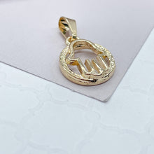 Load image into Gallery viewer, 18k Gold Filled Small See-Through Hamsa Hand