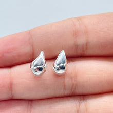 Load image into Gallery viewer, 18k Gold Filled Tear Drop Stud Earrings: Dainty Jewelry