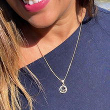 Load image into Gallery viewer, 18k Gold Filled Small See-Through Hamsa Hand