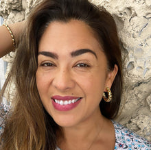 Load image into Gallery viewer, 18k Gold Filled Smooth Curled C Hoop Earrings | Semi Hoop Earrings