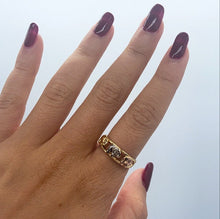 Load image into Gallery viewer, 18k Gold Filled Tri-Color Elephant Ring