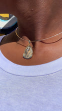 Load image into Gallery viewer, 18k Gold Filled Hard Plain Omega Choker Necklace