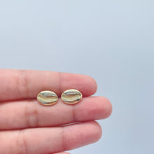 Load image into Gallery viewer, Products 18k Gold Filled Plain Conch Stud Earring