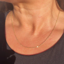 Load image into Gallery viewer, 18k Gold Filled 1.5mmThin Oval Curb Chain