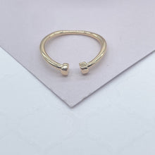 Load image into Gallery viewer, 18k Gold Filled Adjustable Solid Mid Ring