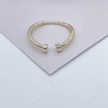 Load image into Gallery viewer, 18k Gold Filled Adjustable Solid Mid Ring