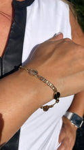 Load image into Gallery viewer, 18k Gold Filled Mariner Link Bracelet With Guadalupe Charm Stamped To ItWholesale Jewelry Supplies