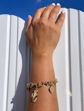 Load image into Gallery viewer, 18k Gold Filled Summer Charm Bracelet Wholesale Jewelry