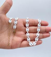 Load image into Gallery viewer, Colorful Enamel Puffy Mariner Chain