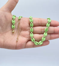 Load image into Gallery viewer, Colorful Enamel Puffy Mariner Chain