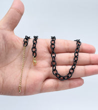 Load image into Gallery viewer, Colorful Enamel Curb Link Chain