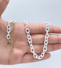 Load image into Gallery viewer, Colorful Enamel Curb Link Chain