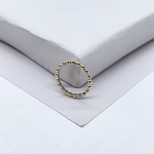 Load image into Gallery viewer, 18k Gold Filled Beaded Band Ring