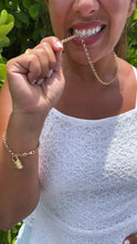 Load image into Gallery viewer, 18k Gold Filled 5mm Rolo Link Chain